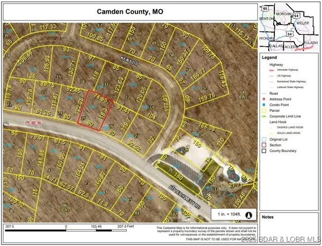 $8,000 | Lot 1047 Bittersweet Road, Four Seasons, MO 65049