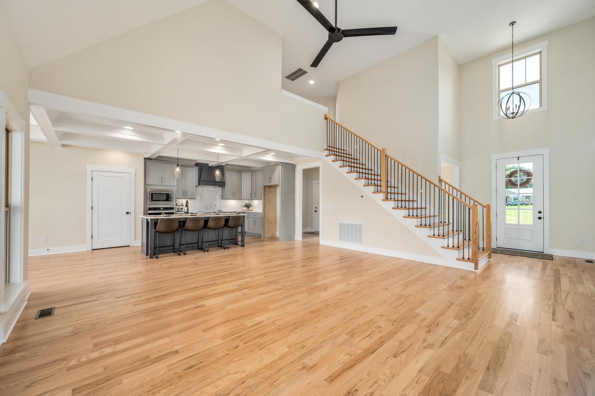 2416 Dilton Mankin Road Murfreesboro, TN 37127 - Photo 9 of 36 a view of kitchen with furniture and wooden floor