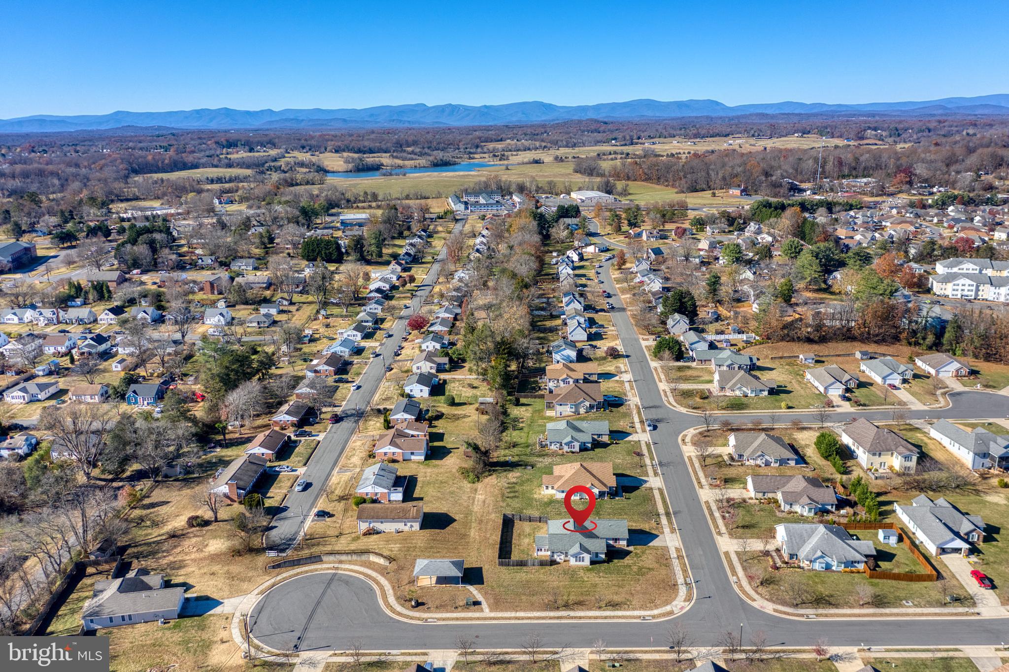 421 Queen Street Culpeper, VA 22701 - Photo 14 of 52 an aerial view of multiple house