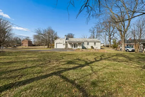 a view of a town with residential houses