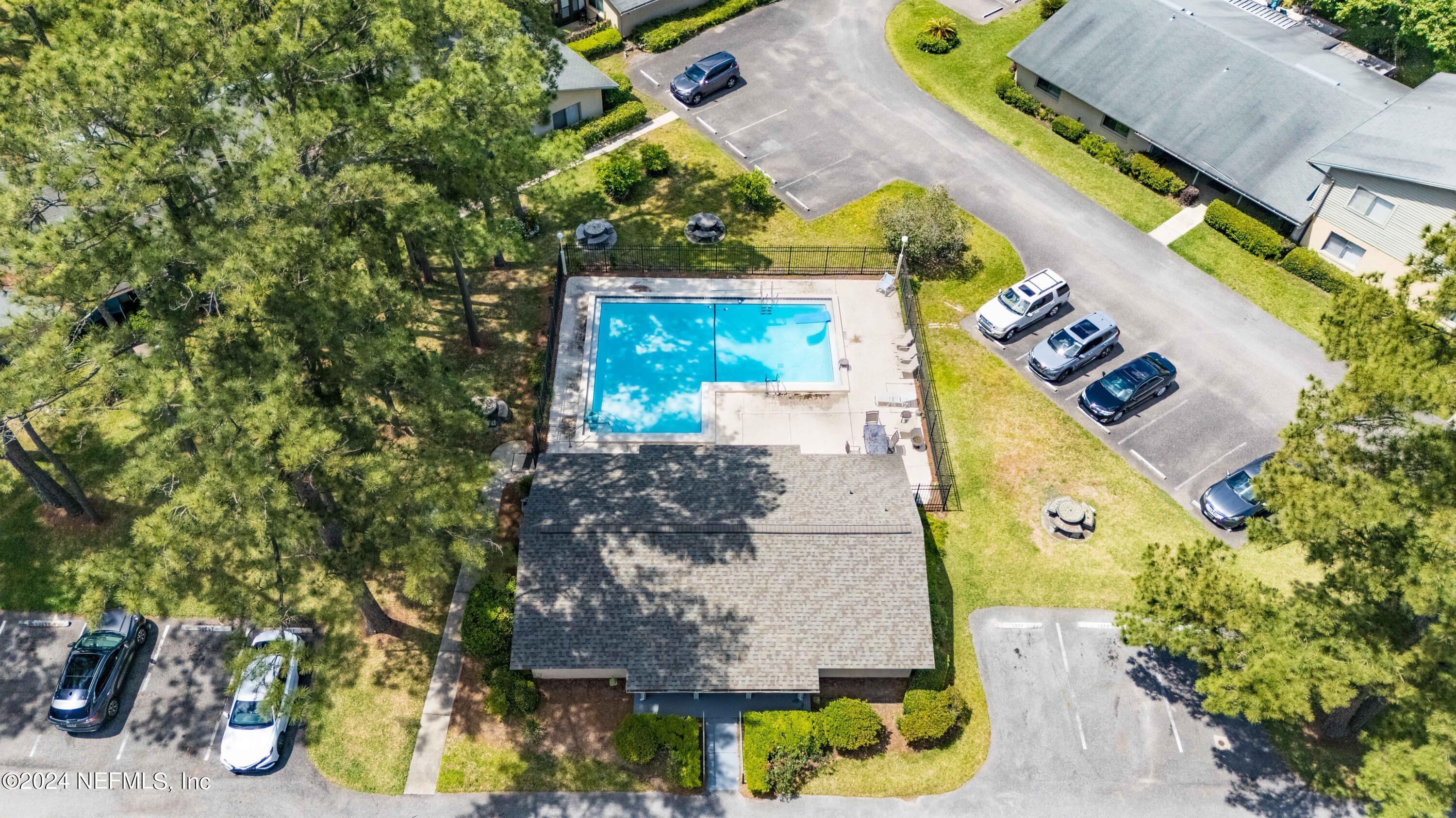 1283 The Grove Road Orange Park, FL 32073 - Photo 44 of 49 an aerial view of a house with a yard and a large tree