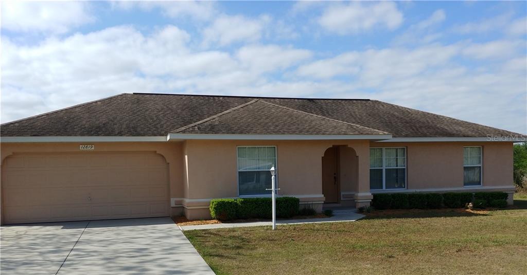 a backyard of a house