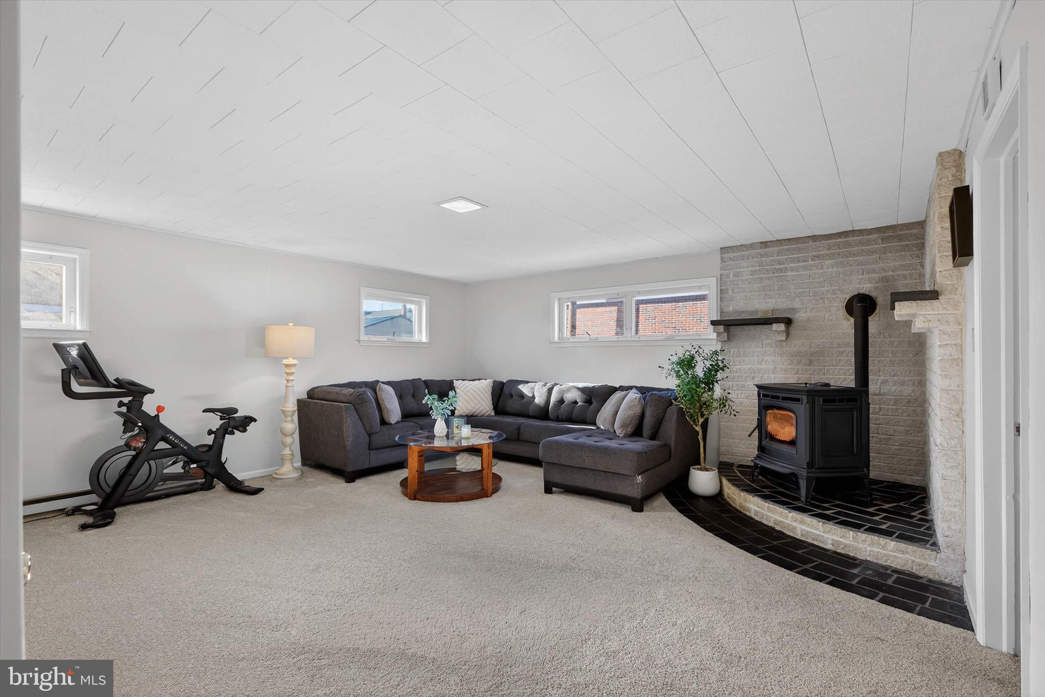 27 Rosemont Avenue Reading, PA 19607 - Photo 22 of 54 a living room with furniture and a fireplace