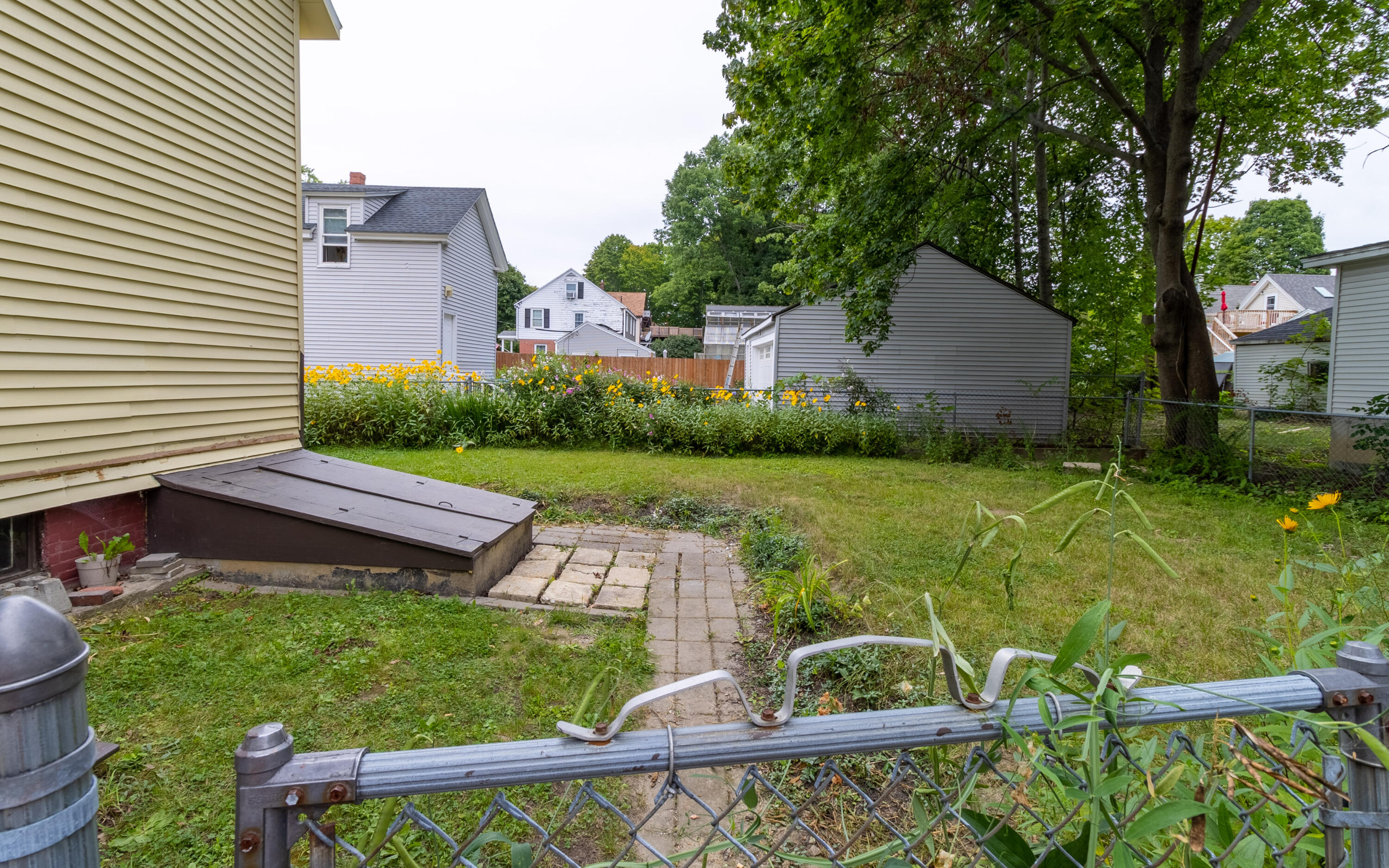 110 Haskell Street Westbrook, ME 04092 - Photo 24 of 33 Back yard with Bulkhead