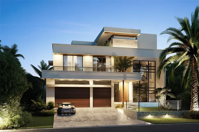 a view of house with patio and a yard