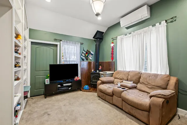a view of store room with shelves