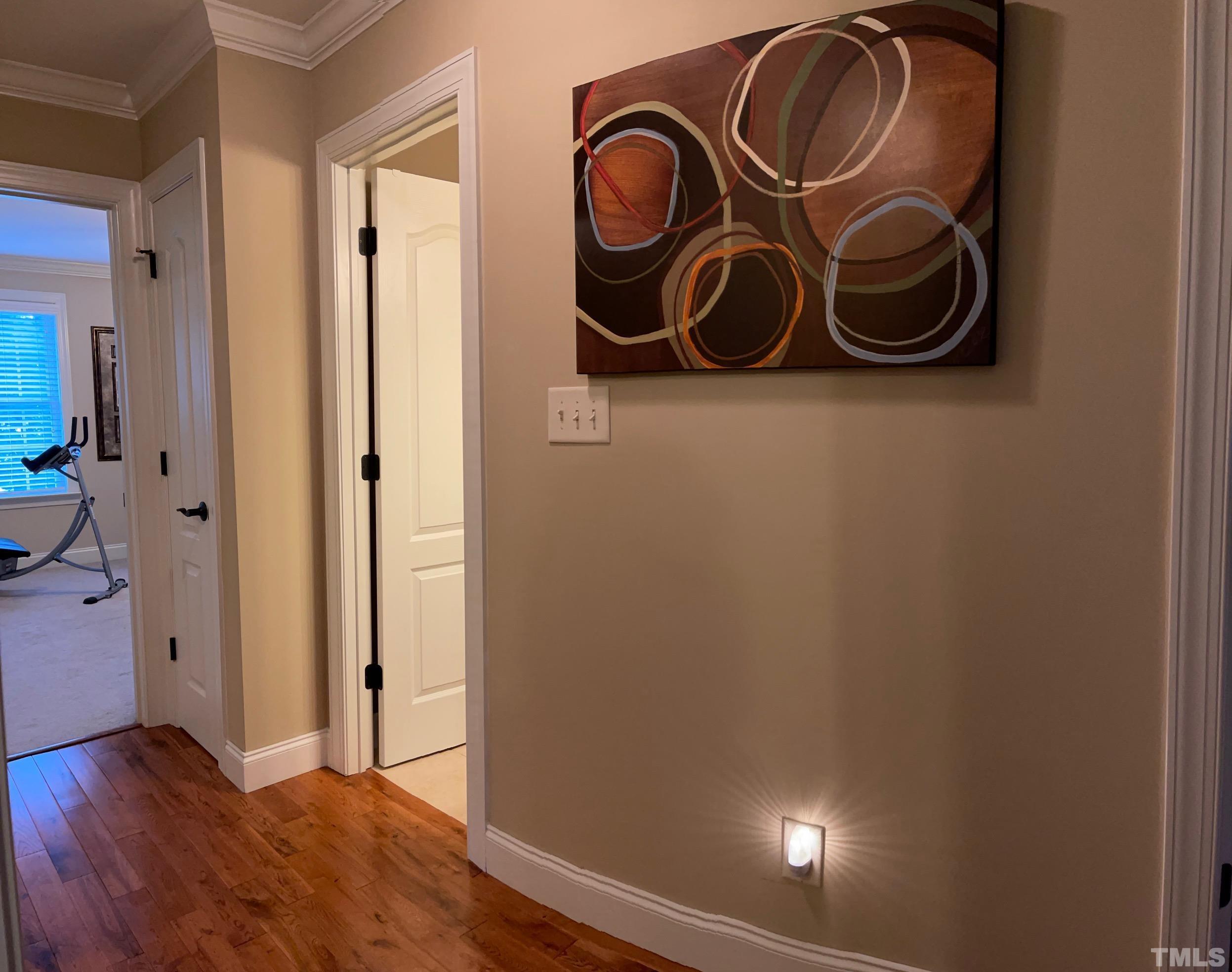 72 Silverside Drive Angier, NC 27501 - Photo 19 of 28 a view of an entryway with wooden floor