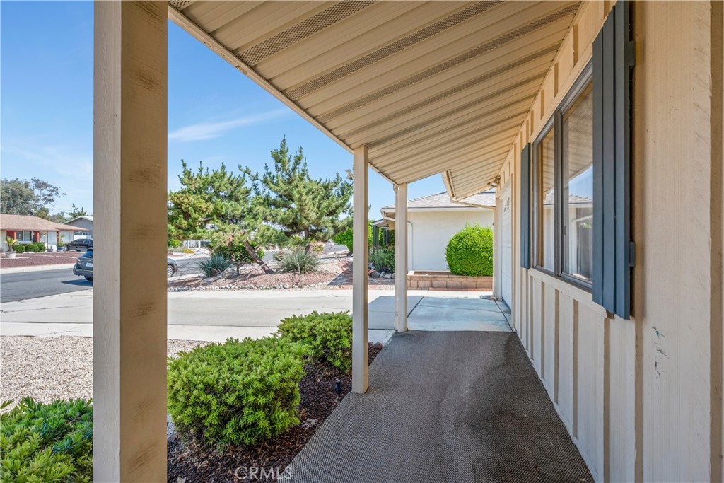 28839 Carmel Road Menifee, CA 92586 - Photo 7 of 47 a view of a porch