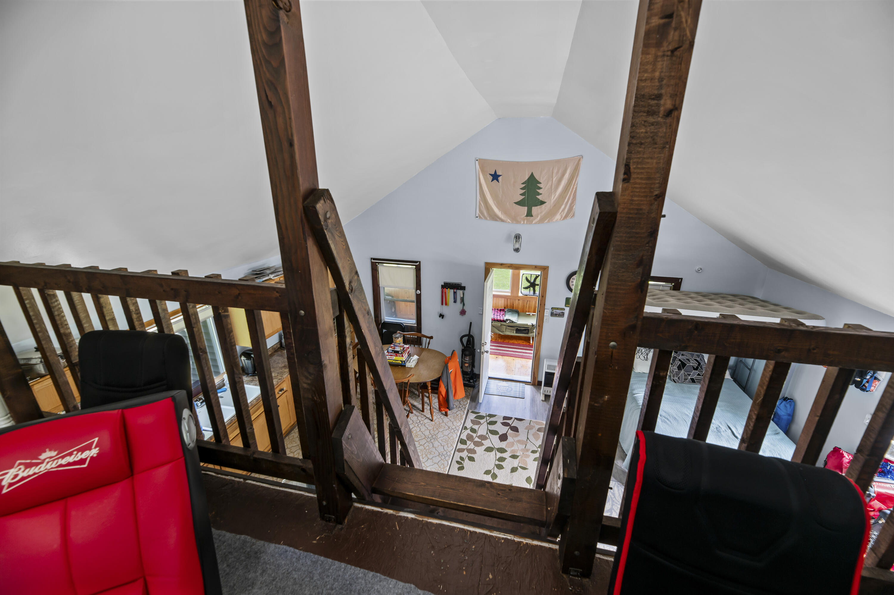 79 Bouchard Road St. Agatha, ME 04772 - Photo 15 of 31 15 Loft Looking Down