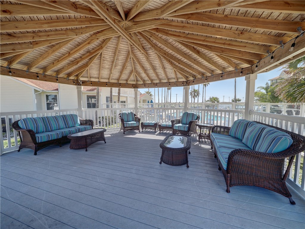 14721 Whitecap Boulevard, Unit 337 Corpus Christi, TX 78418 - Photo 28 of 28 Seating in gazebo.