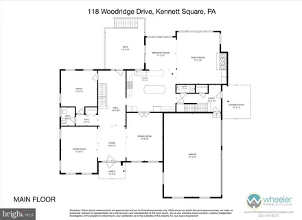 $1,225,000 | 118 Woodridge Drive, Kennett Square, PA 19348