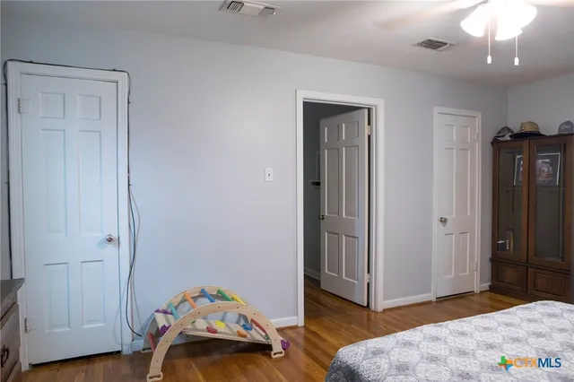 a view of livingroom with furniture and wooden floor