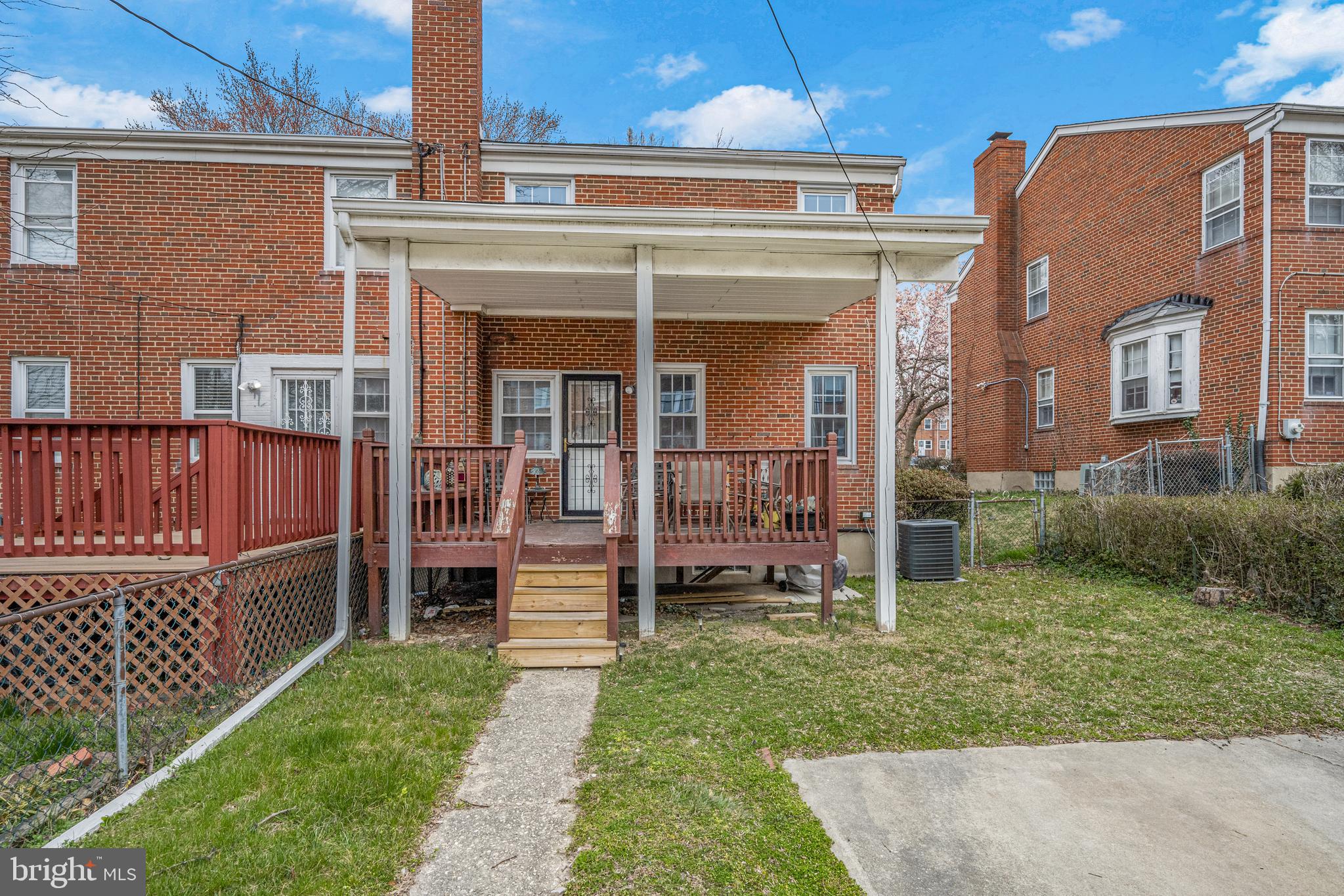 1503 Tunlaw Road Baltimore, MD 21218 - Photo 23 of 27 Rear exterior