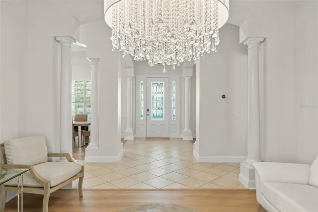 wooden floor in an empty room