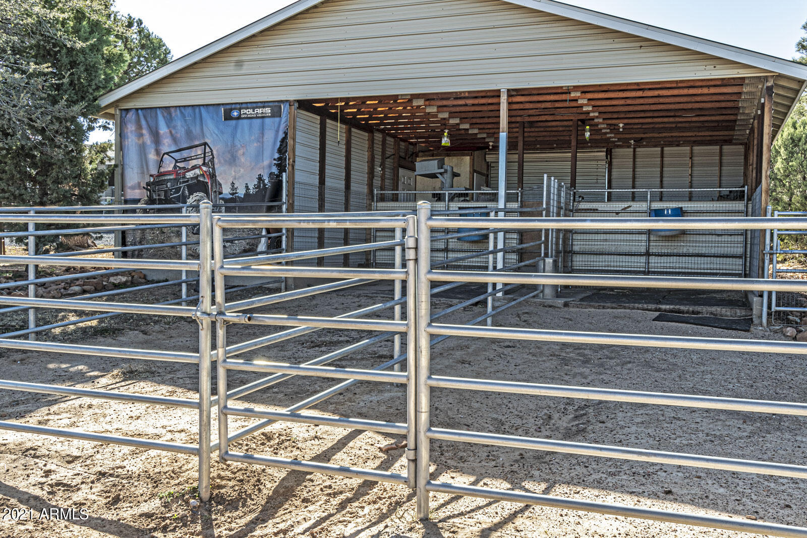1057 Casper Lane Show Low, AZ 85901 - Photo 32 of 37 Barn stalls pipe corrals