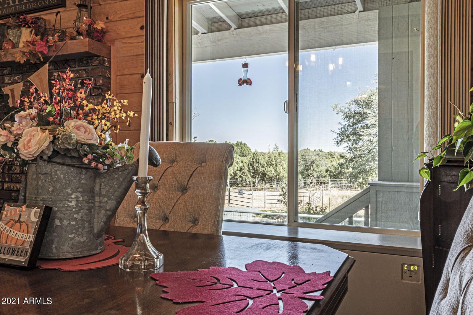 1057 Casper Lane Show Low, AZ 85901 - Photo 7 of 37 View of back patio & horses