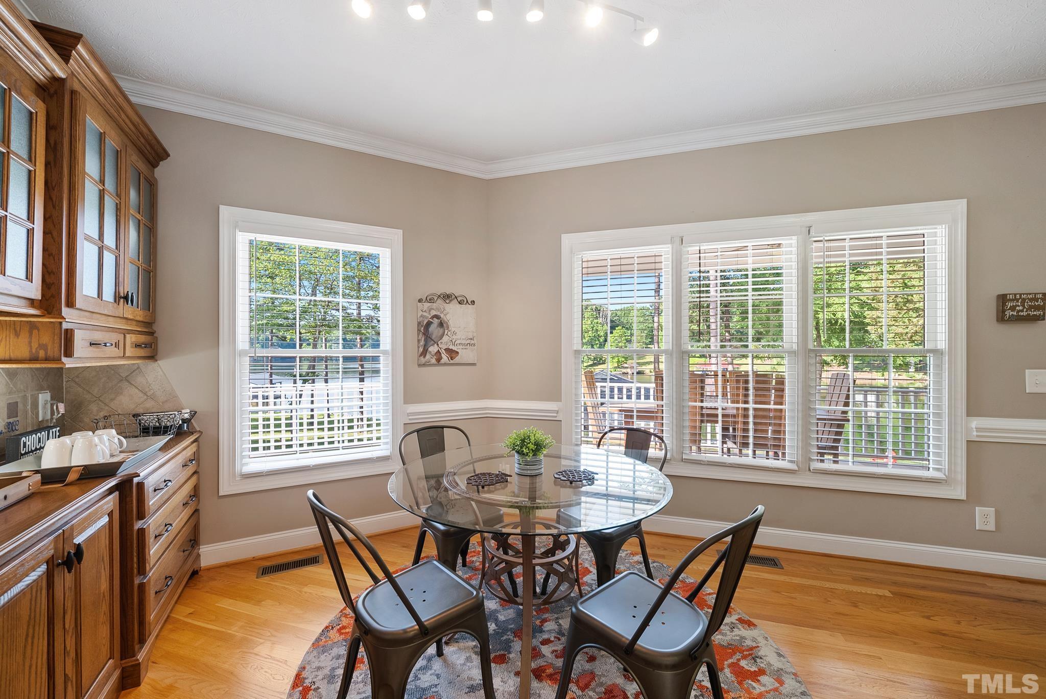 339 Velvet Road Semora, NC 27343 - Photo 14 of 68 a view of a dining room with furniture window and outside view