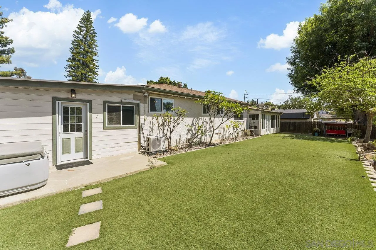 1822 Wight Way El Cajon, CA 92021 - Photo 32 of 45 a view of a house with a yard