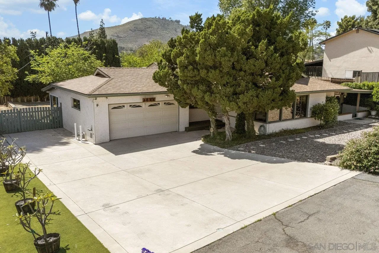 1822 Wight Way El Cajon, CA 92021 - Photo 41 of 45 a view of a house with backyard