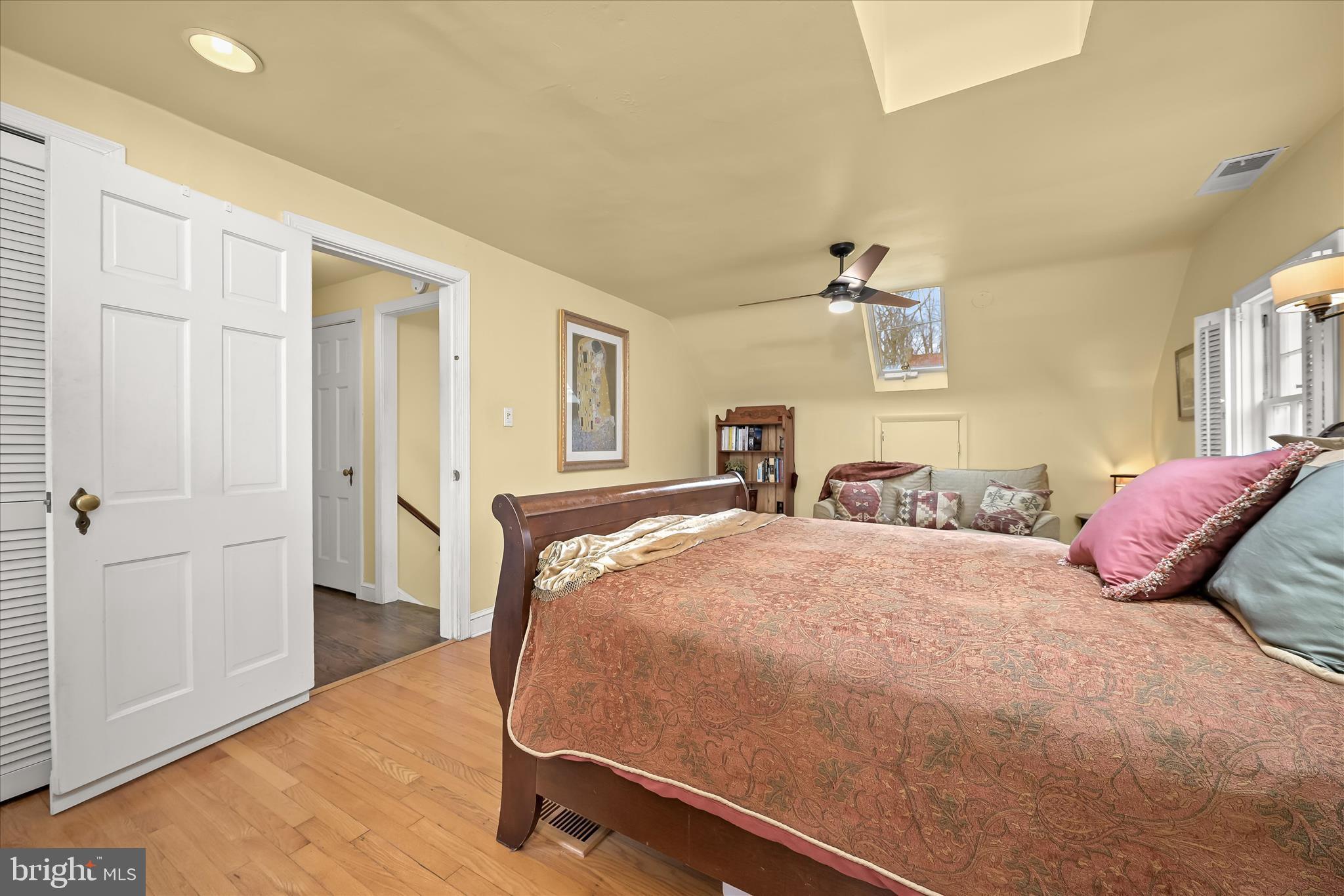 6715 Queens Chapel Road University Park, MD 20782 - Photo 28 of 51 Upper level bedroom with skylight
