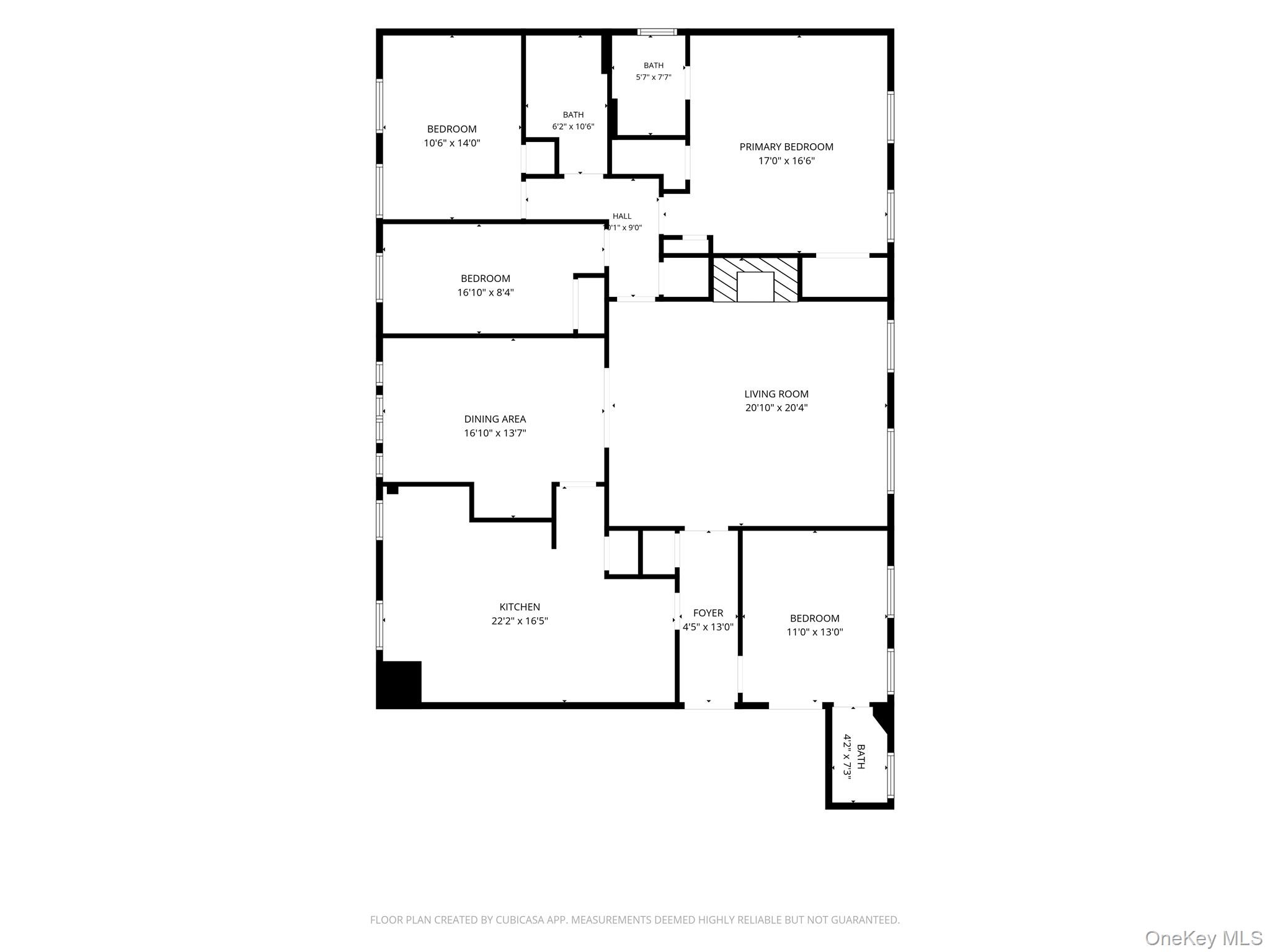 10 Brooklands, Unit 5H Bronxville, NY 10708 - Photo 33 of 33 Floor Plan