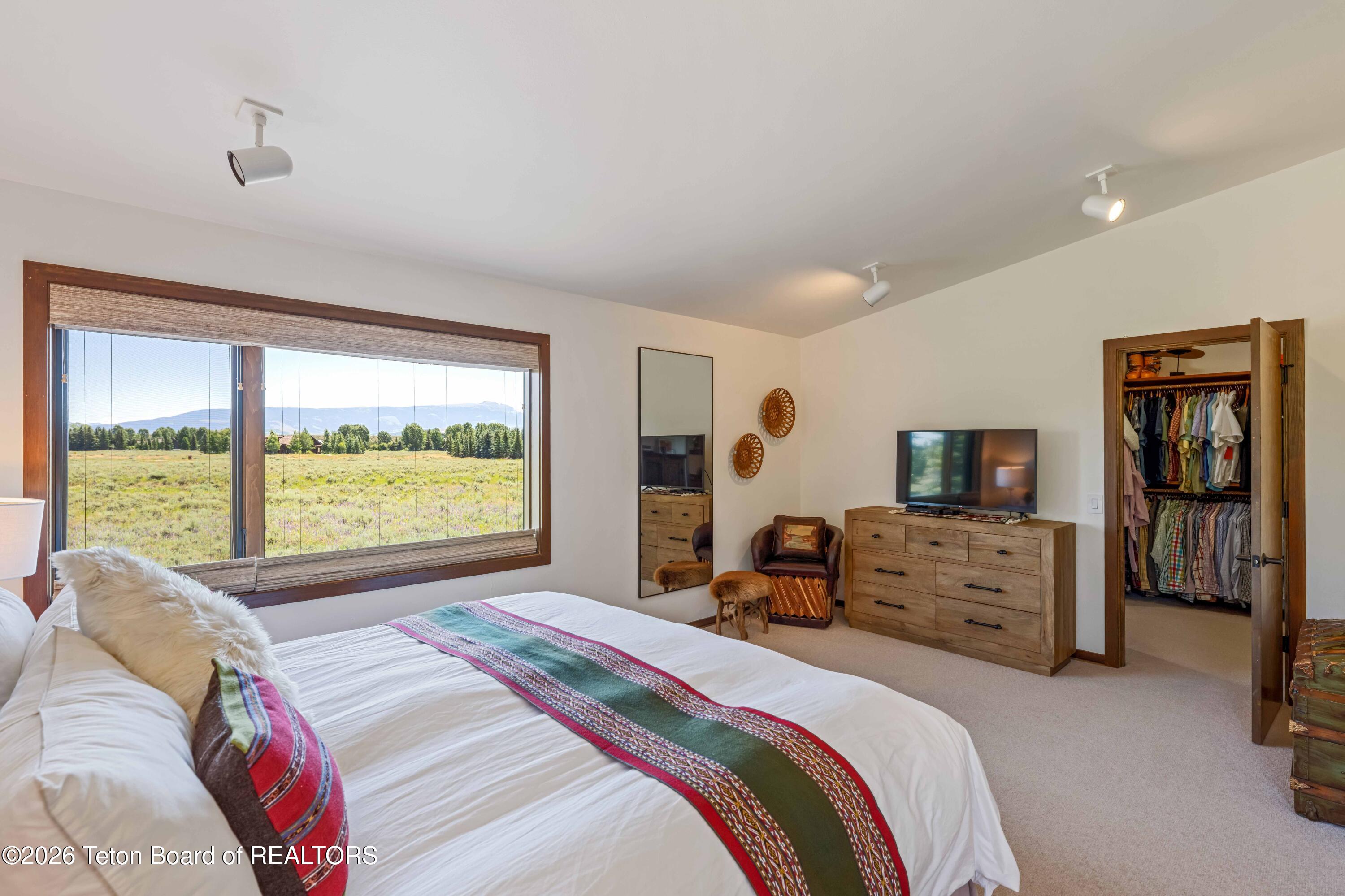450 East Phelps Canyon Road Jackson, WY 83001 - Photo 15 of 35 Primary Suite w/ View
