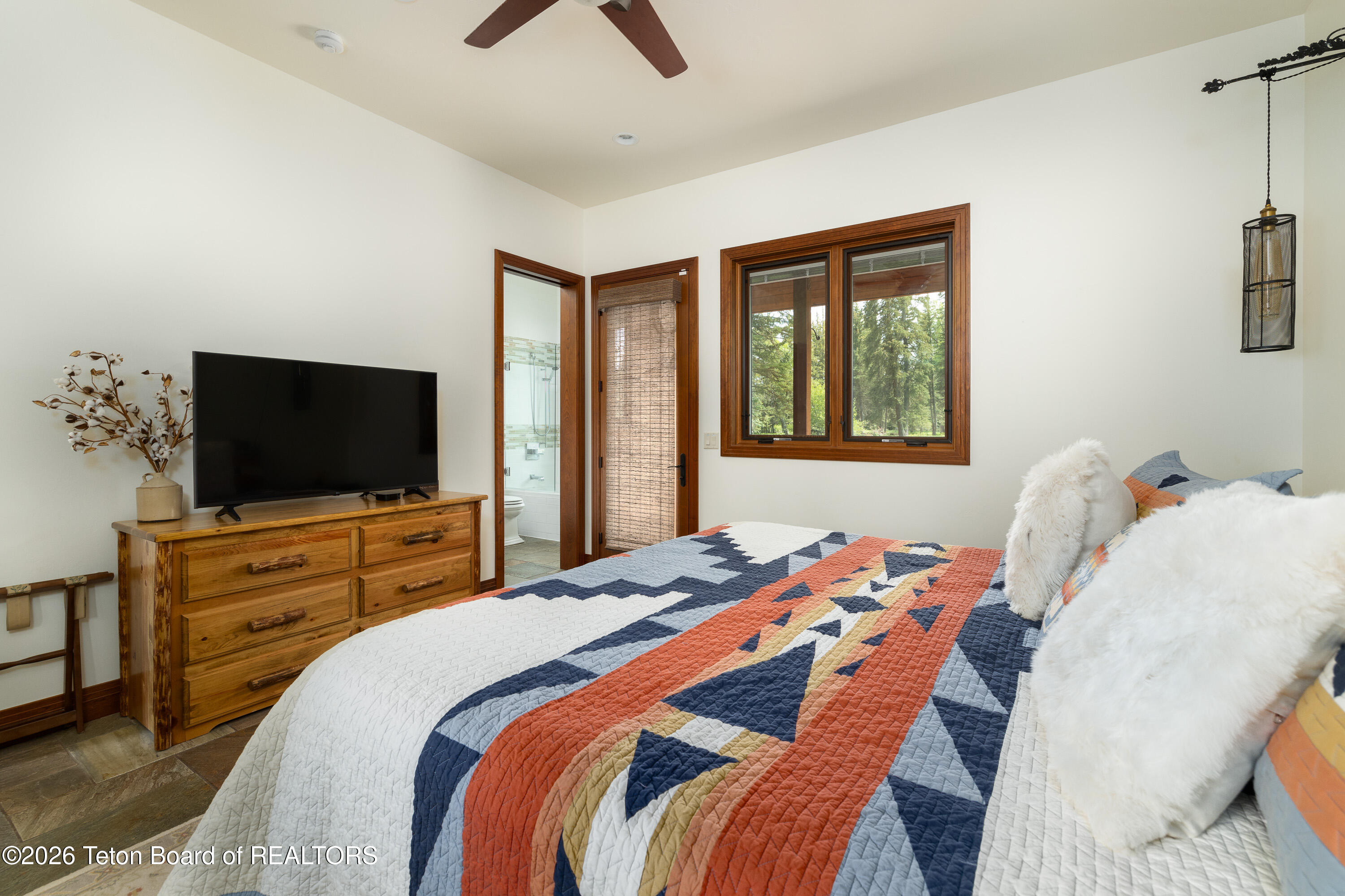 450 East Phelps Canyon Road Jackson, WY 83001 - Photo 25 of 35 Guest House Bedroom