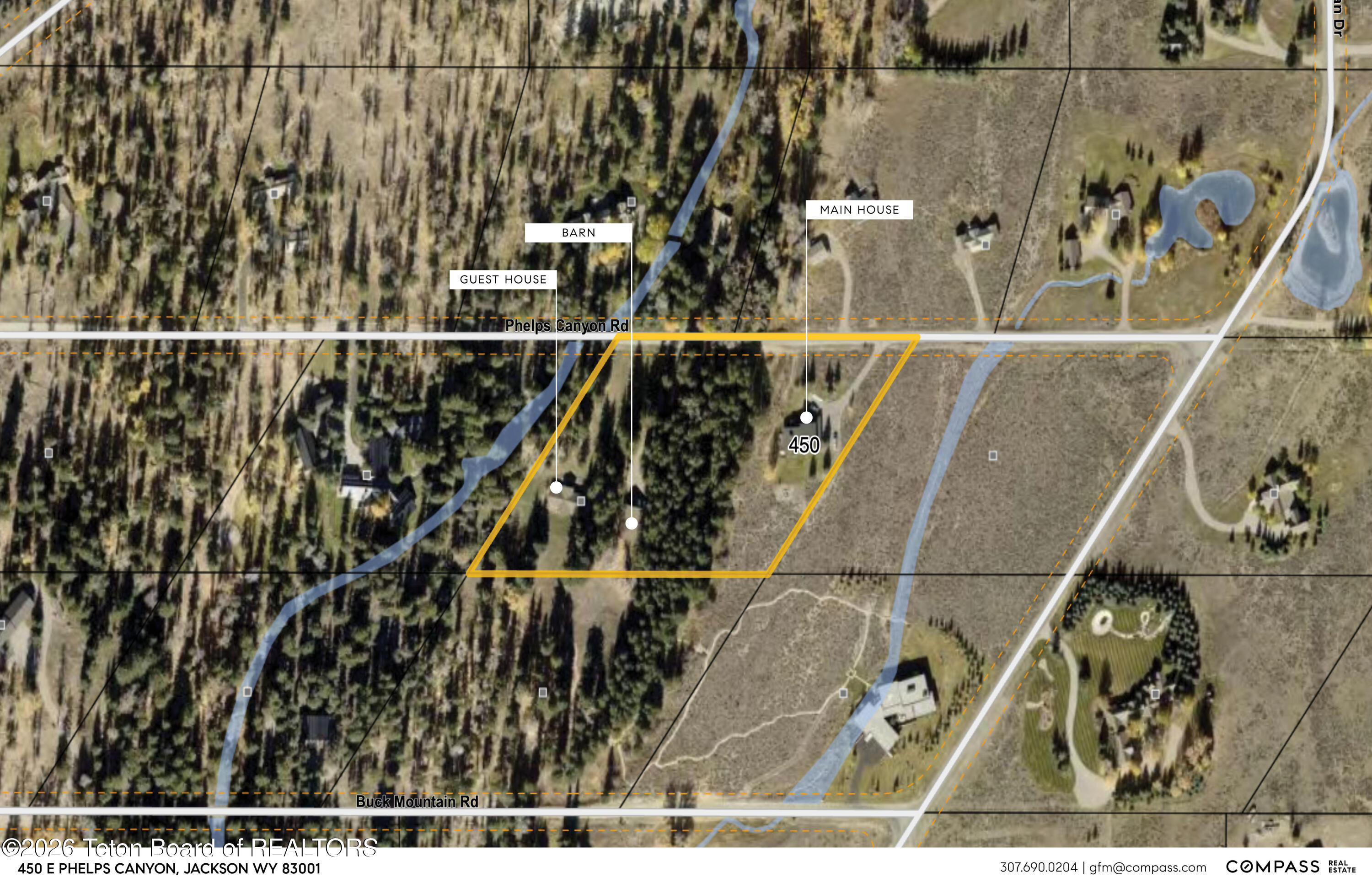 450 East Phelps Canyon Road Jackson, WY 83001 - Photo 4 of 35 Property Map
