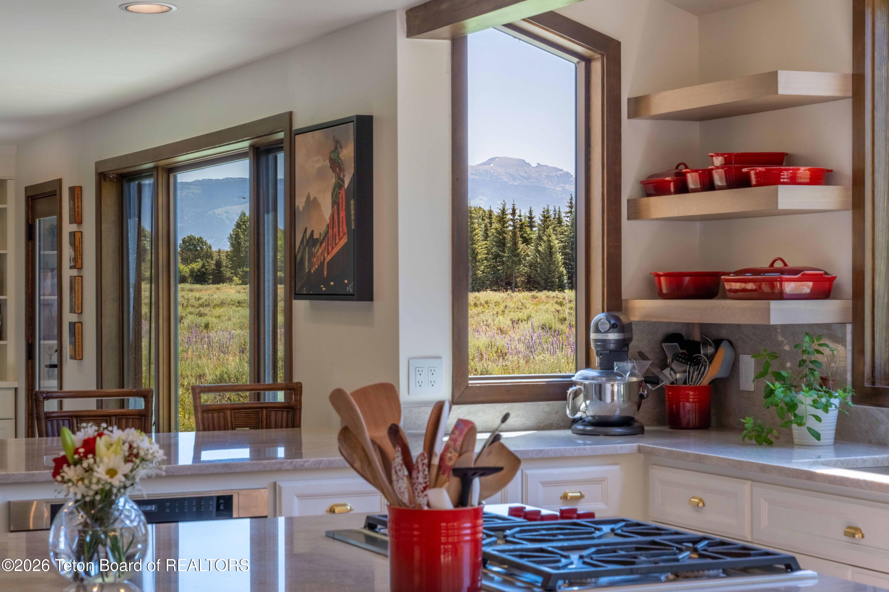 450 East Phelps Canyon Road Jackson, WY 83001 - Photo 5 of 35 Kitchen Views