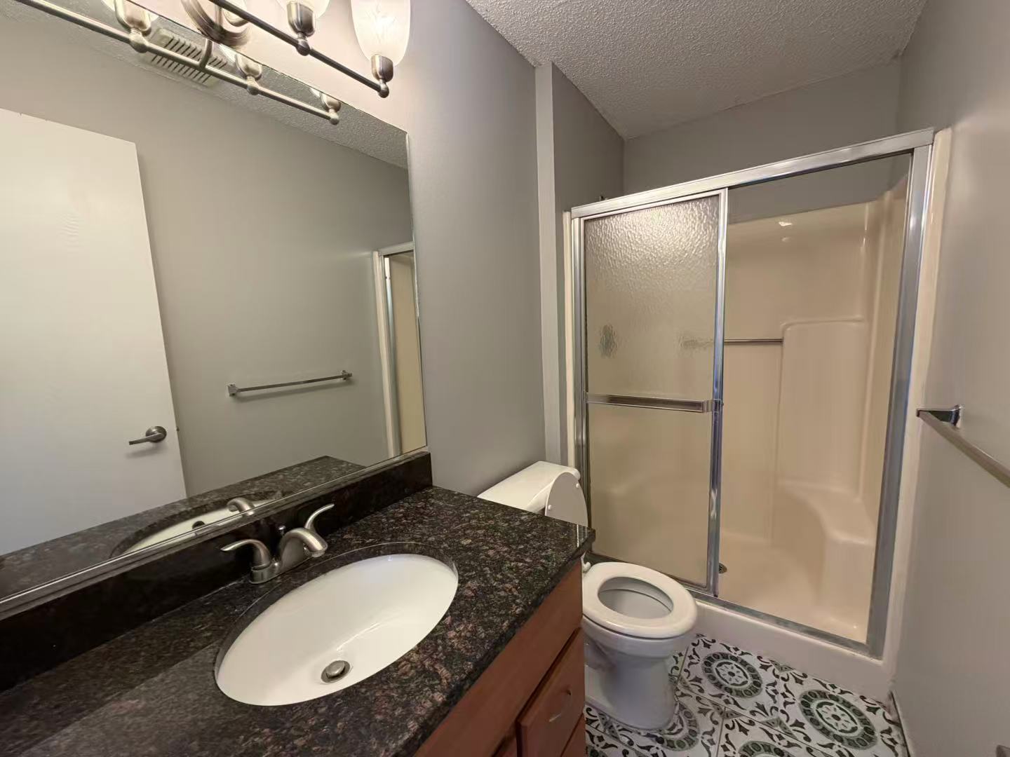 1360 Brook Street, Unit F St. Charles, IL 60174 - Photo 18 of 18 a bathroom with a sink toilet and shower