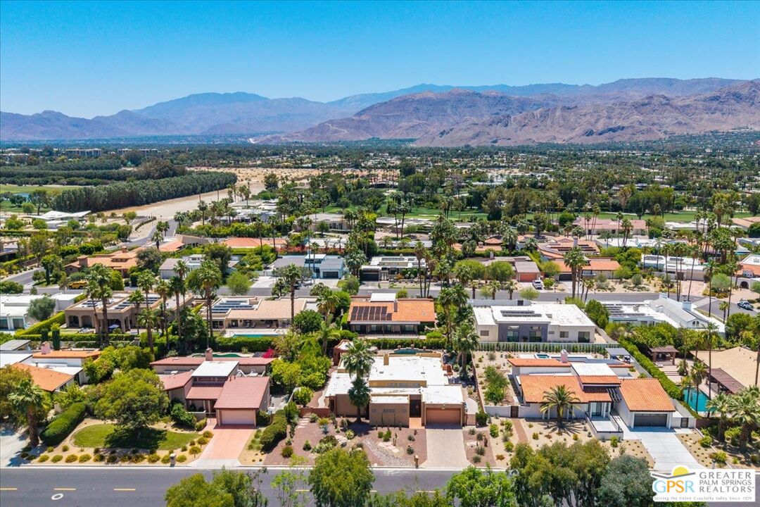 71121 Sunny Lane Rancho Mirage, CA 92270 - Photo 61 of 75 a view of a city with mountains in the background