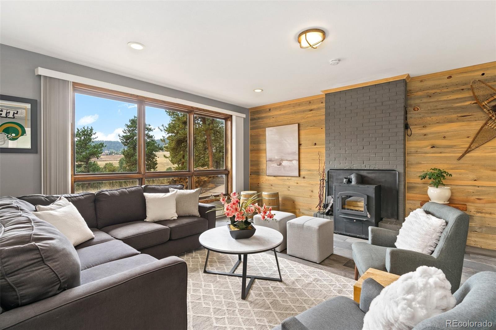24140 Highway 40 Golden, CO 80401 - Photo 25 of 40 a living room with furniture and a large window