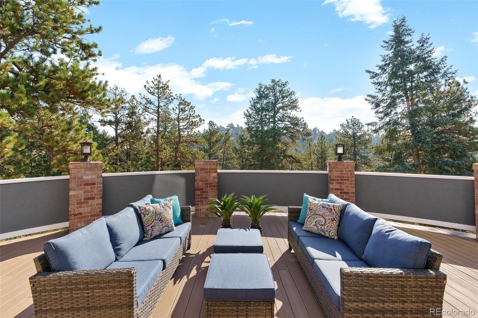 24140 Highway 40 Golden, CO 80401 - Photo 33 of 40 a view of a patio on the roof deck