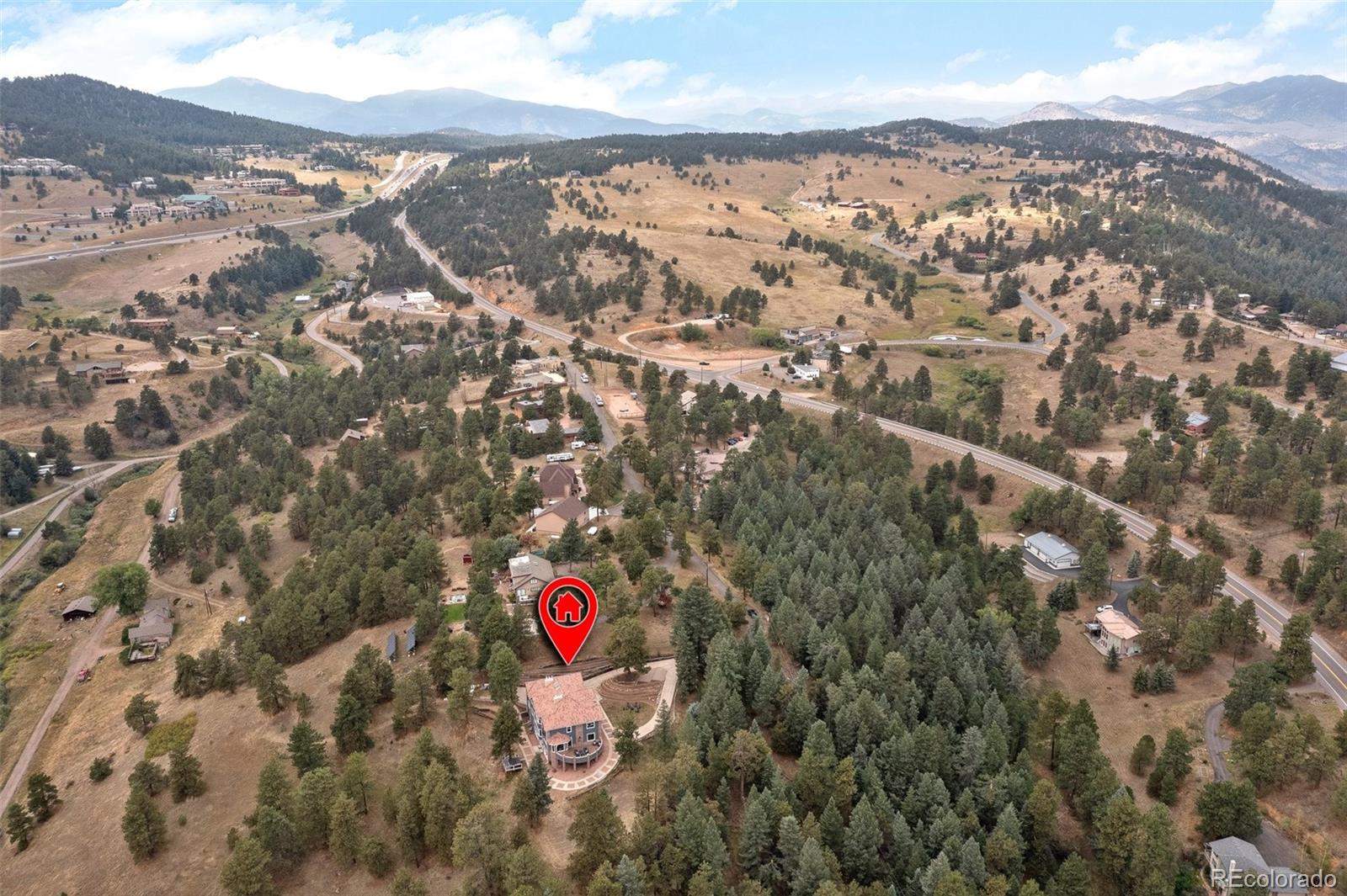 24140 Highway 40 Golden, CO 80401 - Photo 37 of 40 view of city and mountain