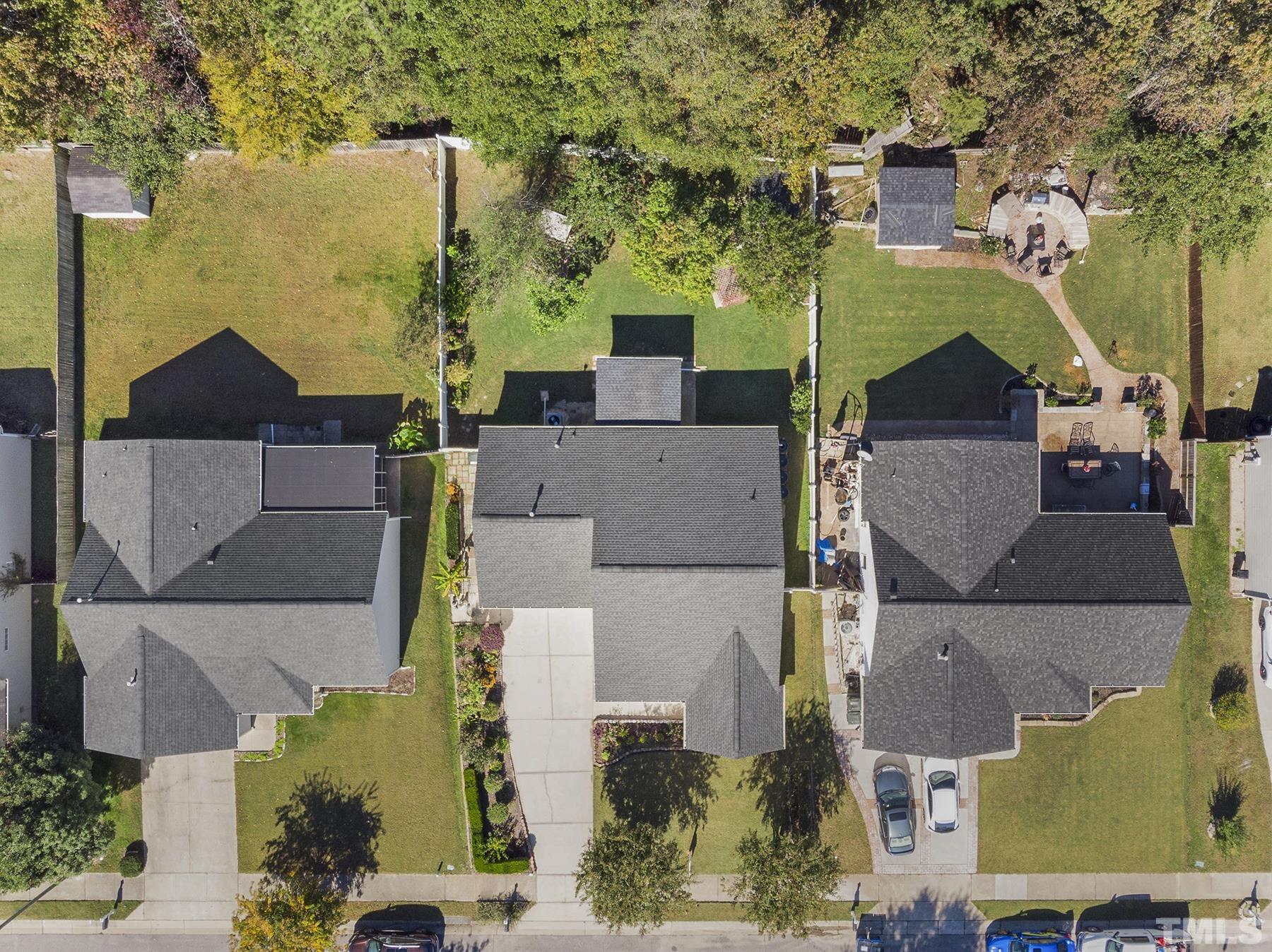 5413 Neuse Forest Road Raleigh, NC 27616 - Photo 4 of 27 an aerial view of houses with outdoor space