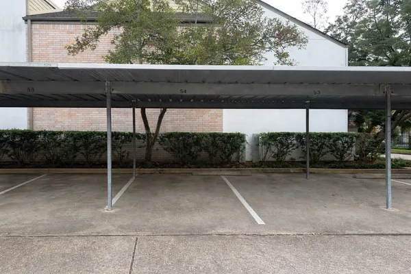 a backyard of a house