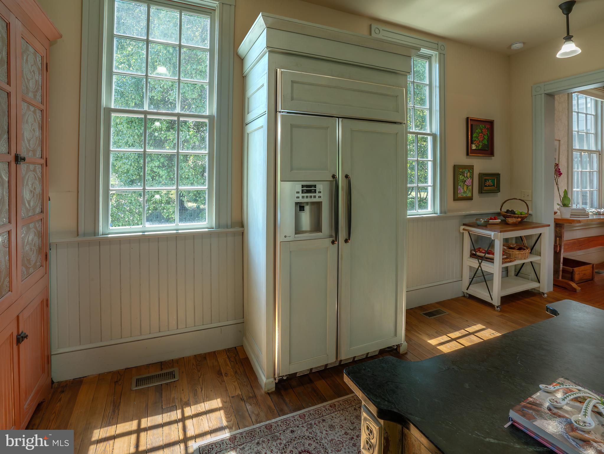 2345 Berry Hill Road Danville, VA 24541 - Photo 53 of 130 Refrigerator w/ recessed wood panels