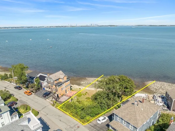 a view of lake and mountain