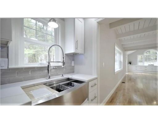 95 Old Mill Road Harvard, MA 01451 - Photo 5 of 42 a kitchen with a sink a stove and a microwave