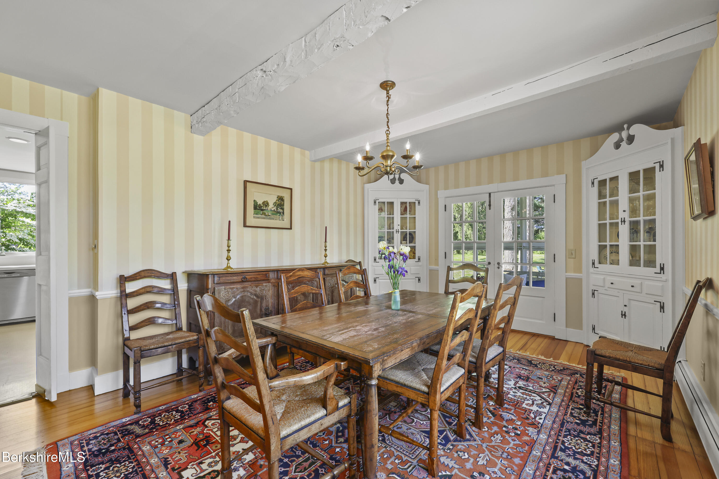 214 Gale Road Williamstown, MA 01267 - Photo 38 of 96 Dining room with corner cupboards
