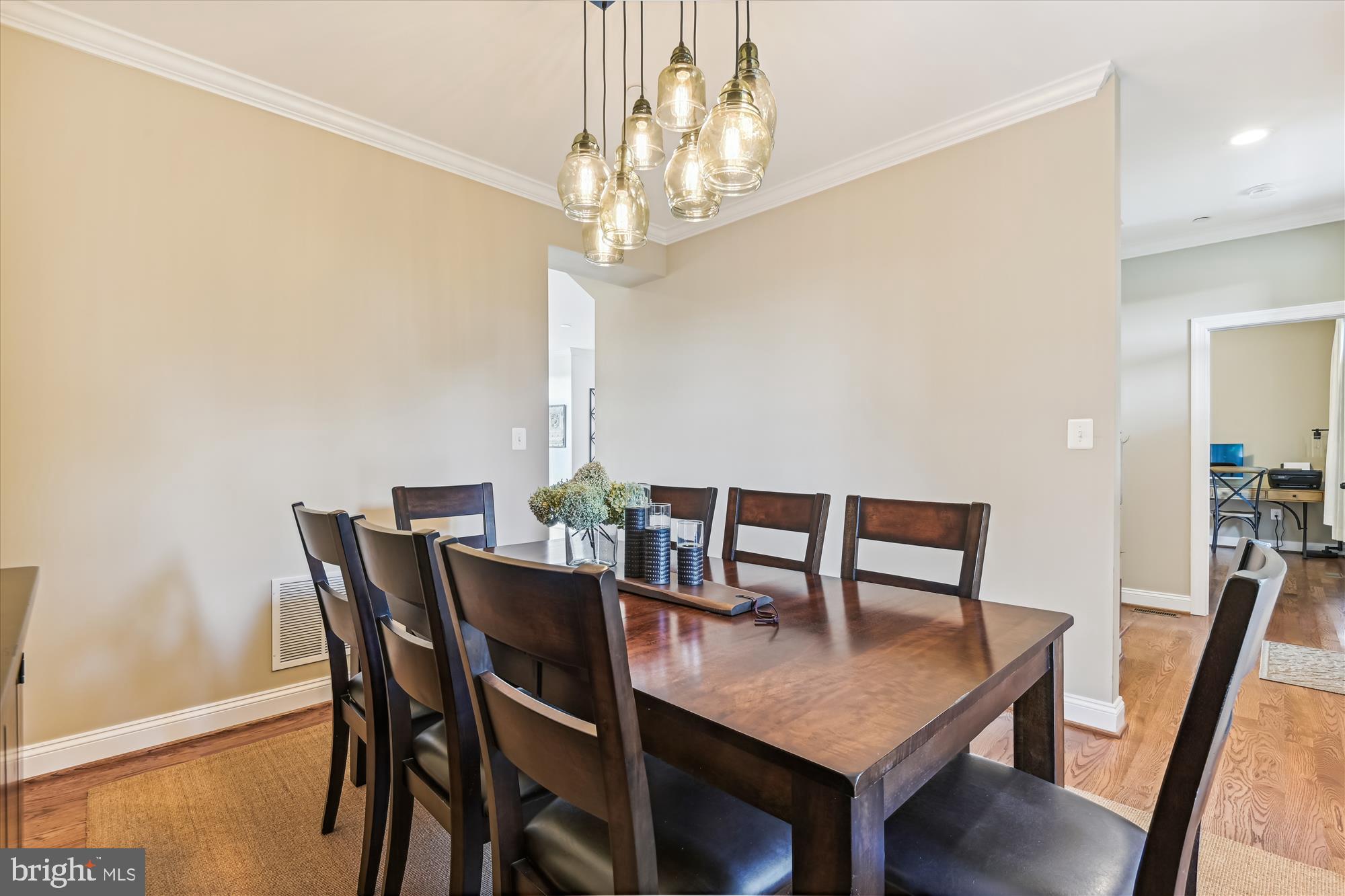 12700 Handboard Road Union Bridge, MD 21791 - Photo 27 of 74 a view of a dining room with furniture and a chandelier