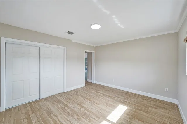 a view of empty room