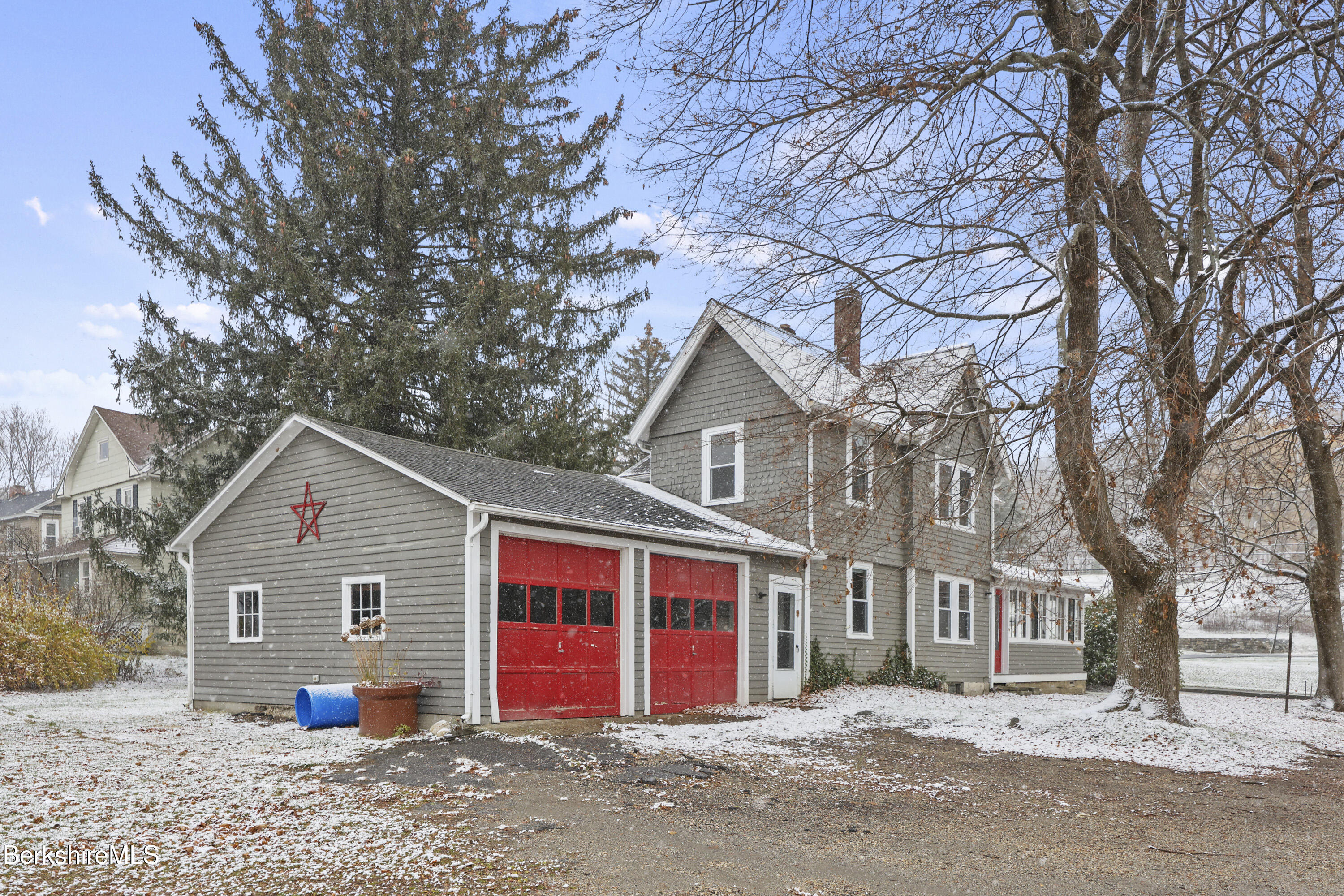 155 Laurel Street Lee, MA 01238 - Photo 39 of 43 a front view of a house with a yard