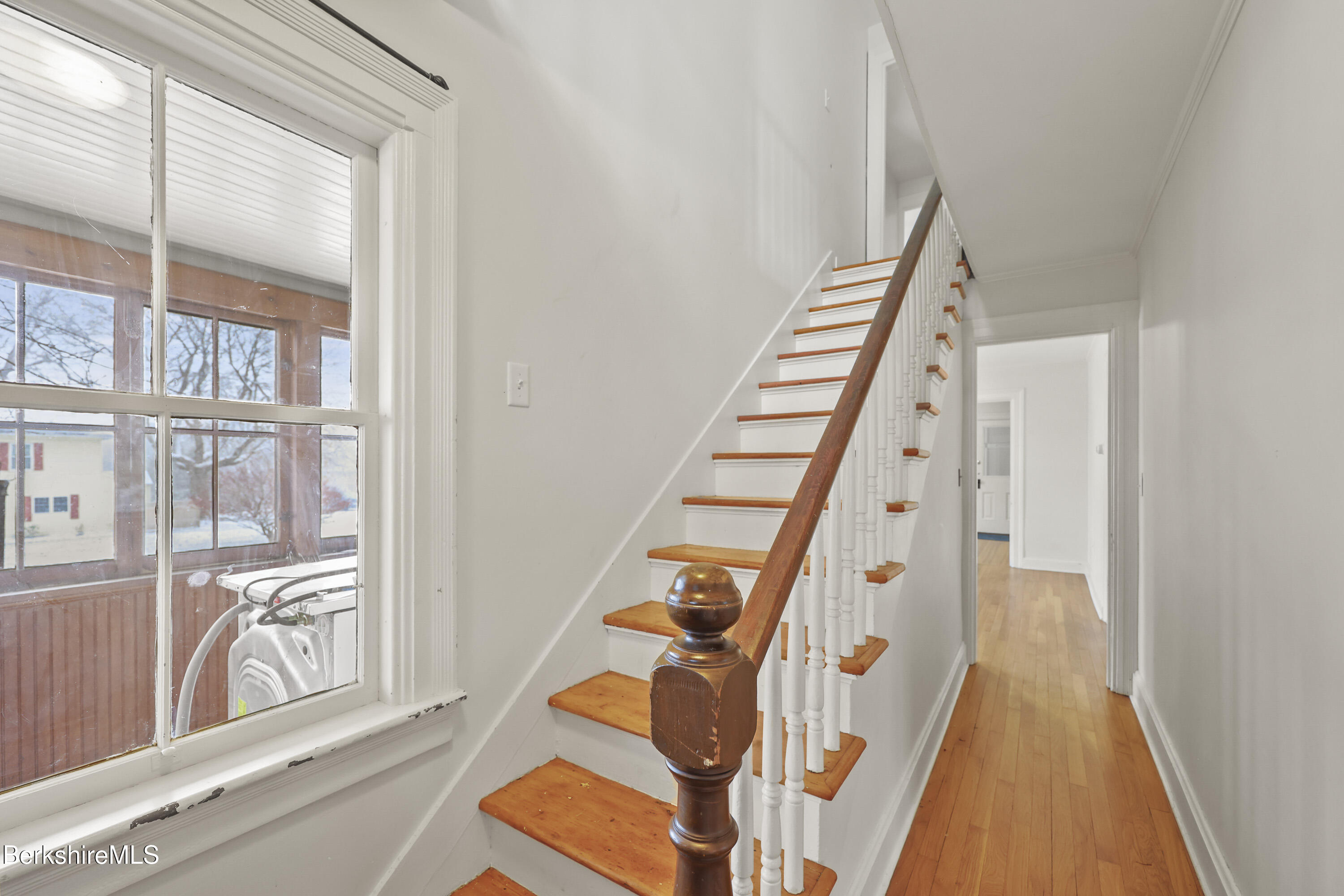 155 Laurel Street Lee, MA 01238 - Photo 9 of 43 a view of an entryway with staircase