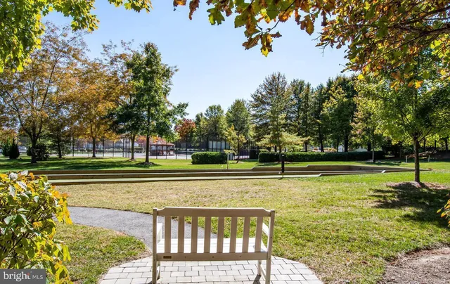 a view of swimming pool with garden
