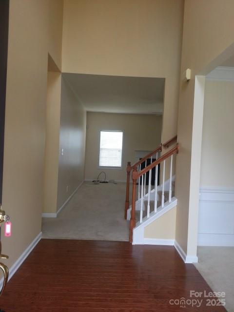 1595 Tranquility Avenue Northwest Concord, NC 28027 - Photo 4 of 14 a view of entryway with wooden floor