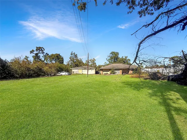 a view of outdoor space and yard