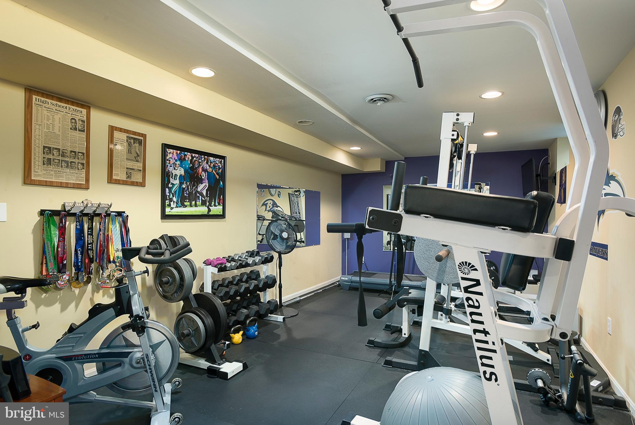 2849 Thornbrook Road Ellicott City, MD 21042 - Photo 25 of 30 Exercise Room