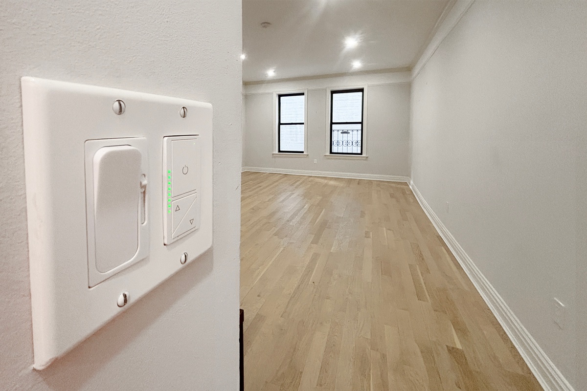 wooden floor in an empty room