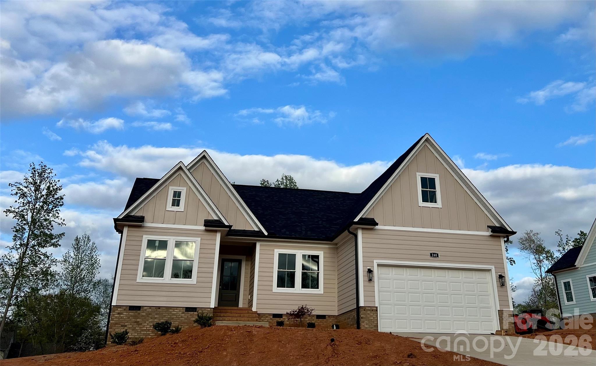 240 Autumn Blaze Road China Grove, NC 28023 - Photo 2 of 2 a front view of a house with a yard